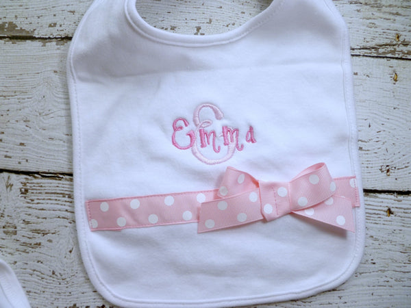 Personalized Coming Home Oufit, Take Home From Hospital Outfit, Layette Gown, or one piece and Hat, bib and burp and legwarmer Set