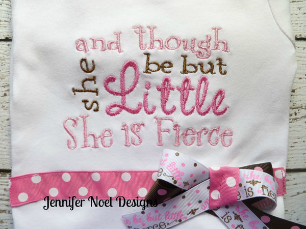 Personalized Newborn Take home set, newborn baby girl outfit, baby's first outfit, She is Fierce