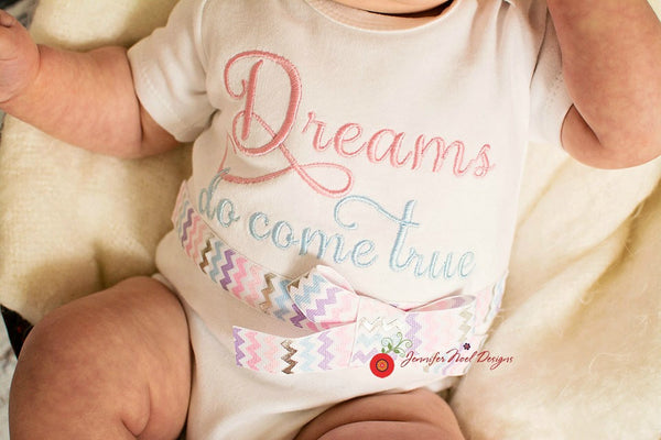 Personalized Princess Take Home Outfit, Take Home From Hospital, Dreams Do Come True, Newborn photos outfit, birth announcement outfit